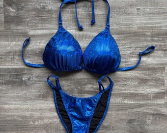 Fit Model Custom Competition Suit - Royal Blue