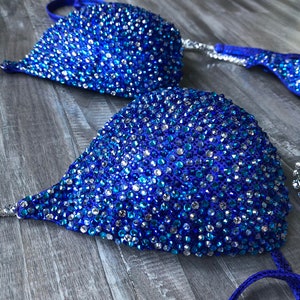 Competition Bikini Purple Blues / NPC, OCB, IFBB Competition Bikinis image 2