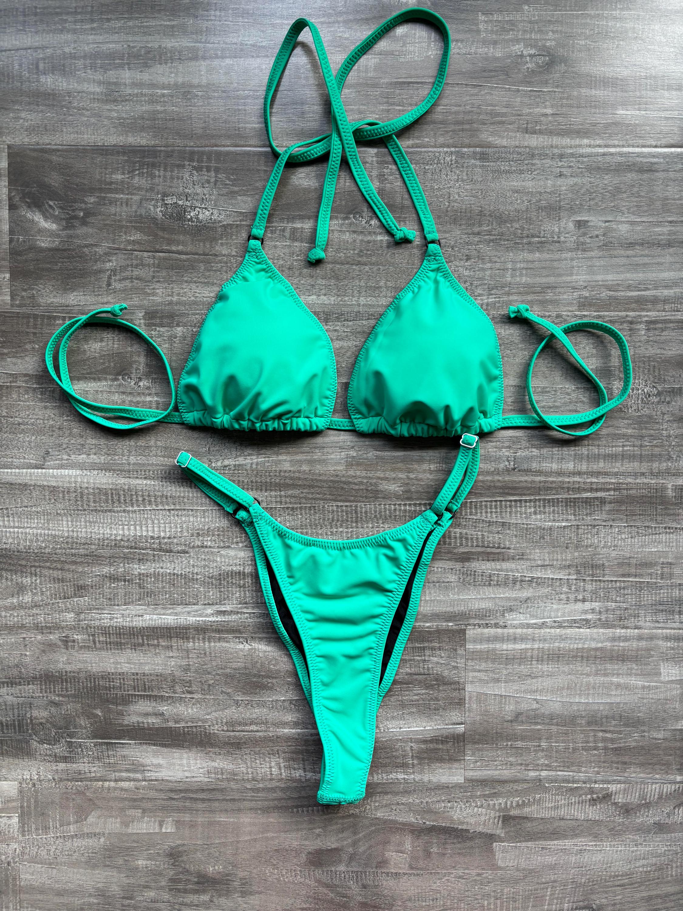 Mint green bikini - Etsy 日本