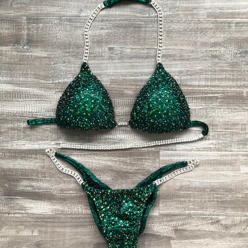 Competition Bikini Purple / NPC IFBB OCB Competition Bikinis Etsy