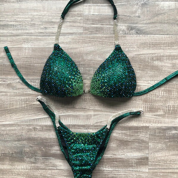 Bikini 9t7 Aqua Green