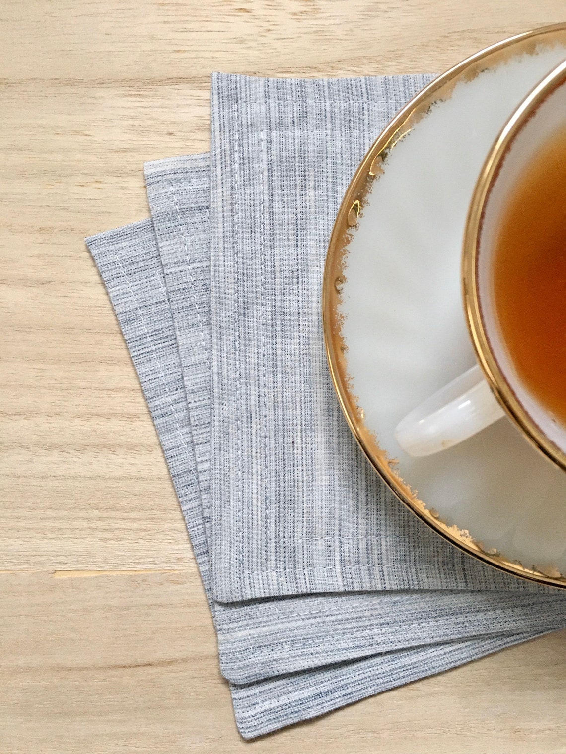 Fabric cocktail napkins cloth napkin reusable napkins Etsy