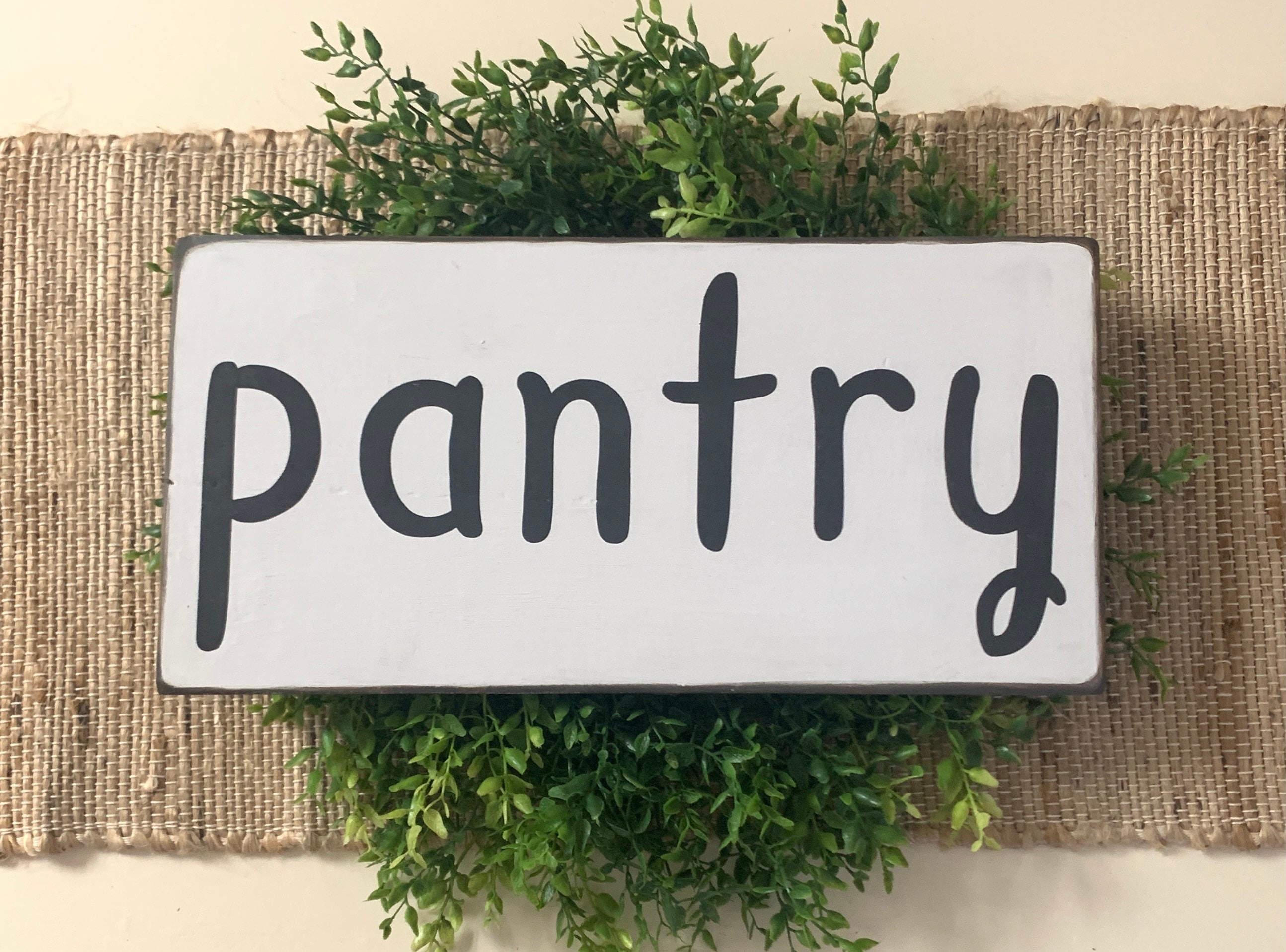 Farmhouse Pantry Sign Pantry Sign Pantry Door Sign Etsy