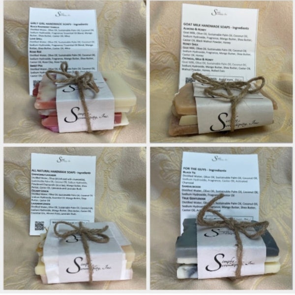 Handmade Soap Sample Bundles, Sample Sets , Try before you buy,