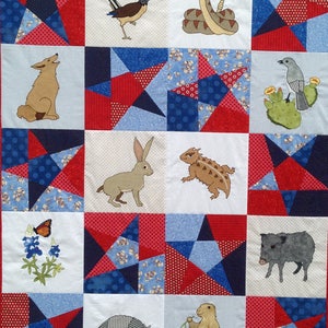 PAPER Texas Treasures Applique Quilt Pattern