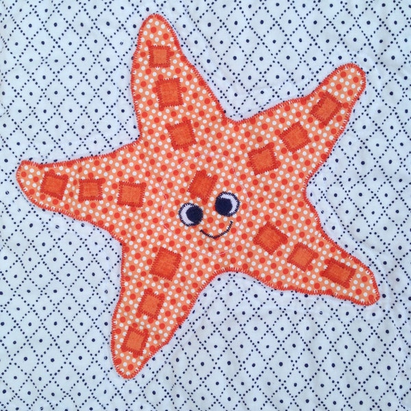 FREE (Almost) Starfish Applique Pattern PDF