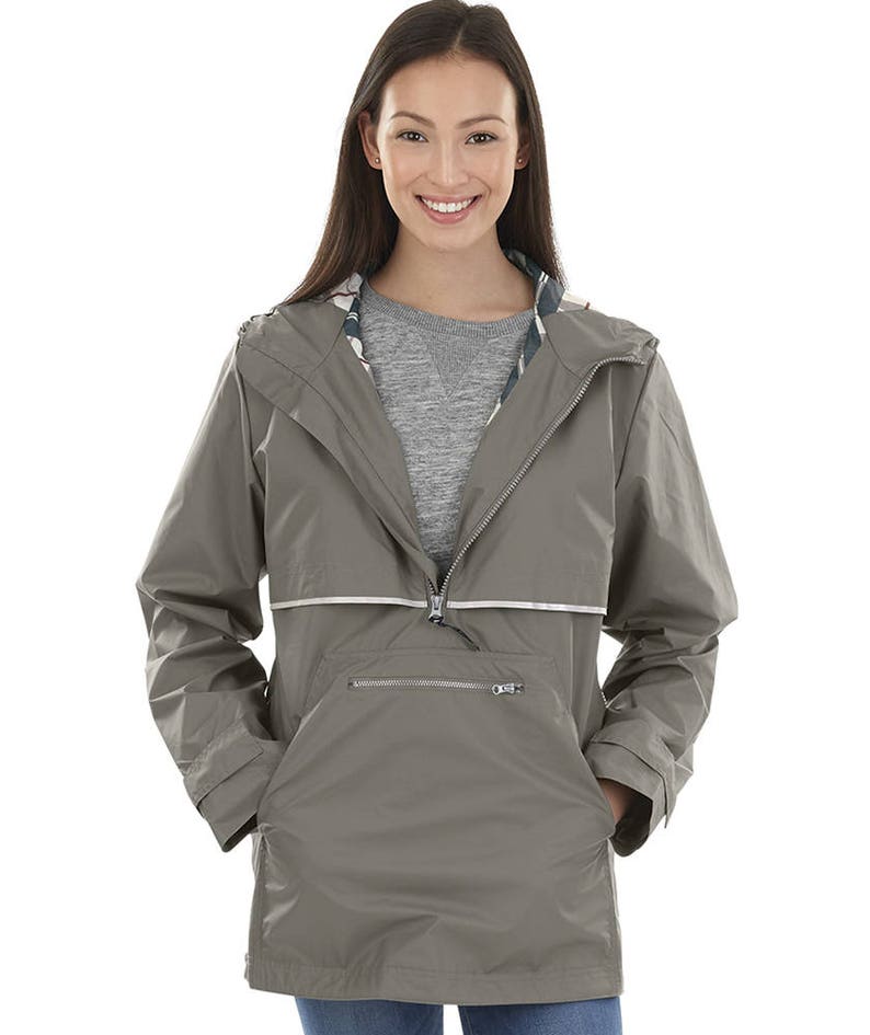 Women's New Englander Pullover Rain Jacket 1/4 zip Rain Etsy