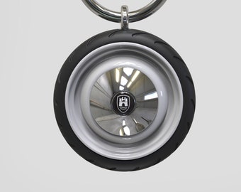 Smoothie Tire Keychain