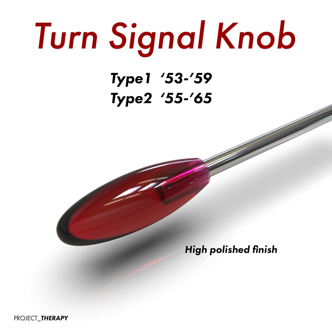 Red Turn Signal Knob Etsy