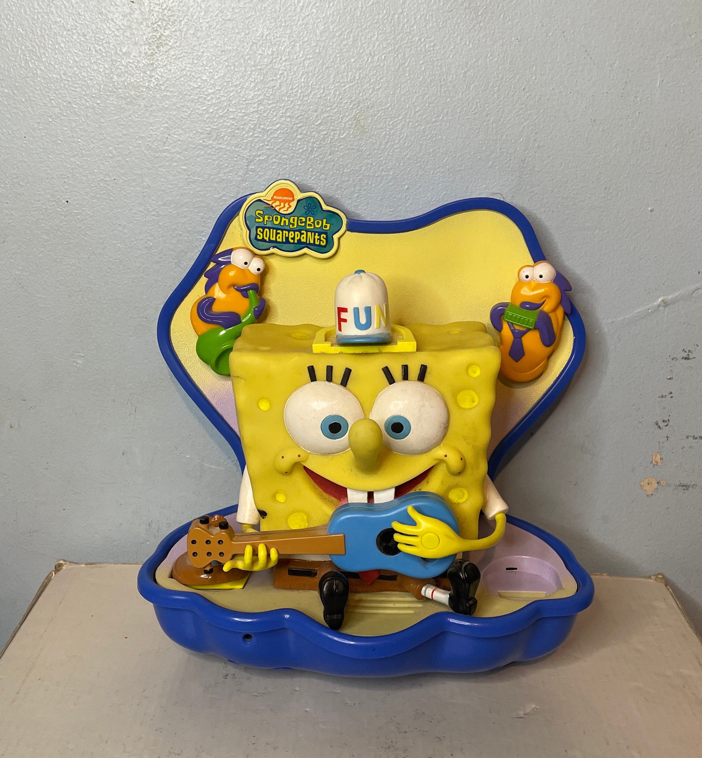 Spongebob Squarepants Singing Clam Flying Color Jakks Toy - Etsy