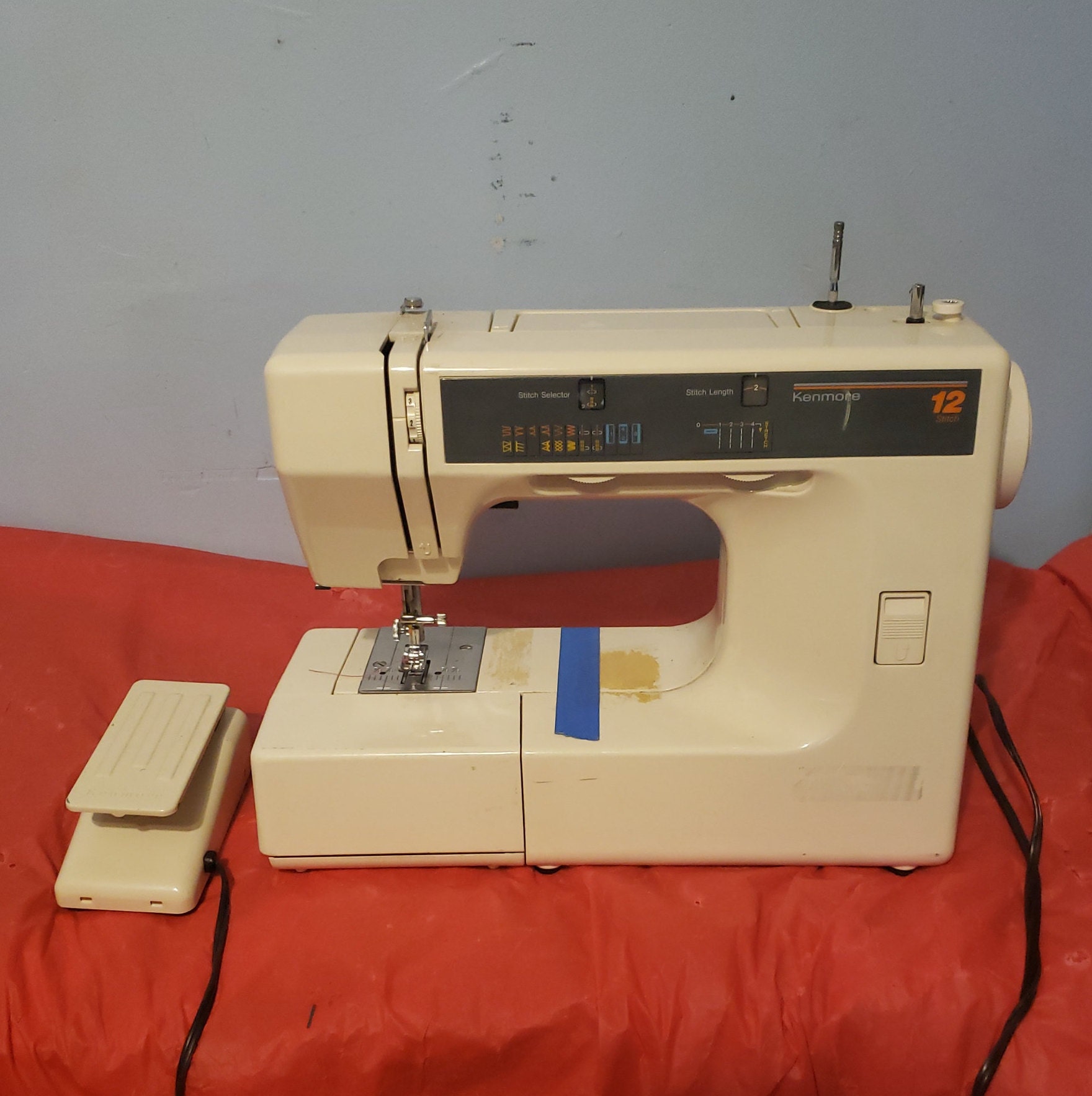 Buy the Vintage Kenmore Sewing Machine 385 In Case