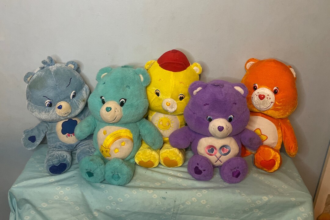 Care Bear Plush Set Etsy