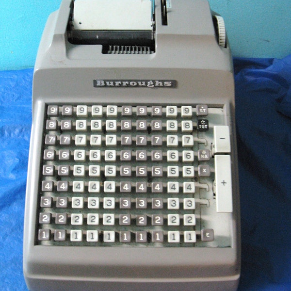 Old Fashioned Adding Machine Etsy