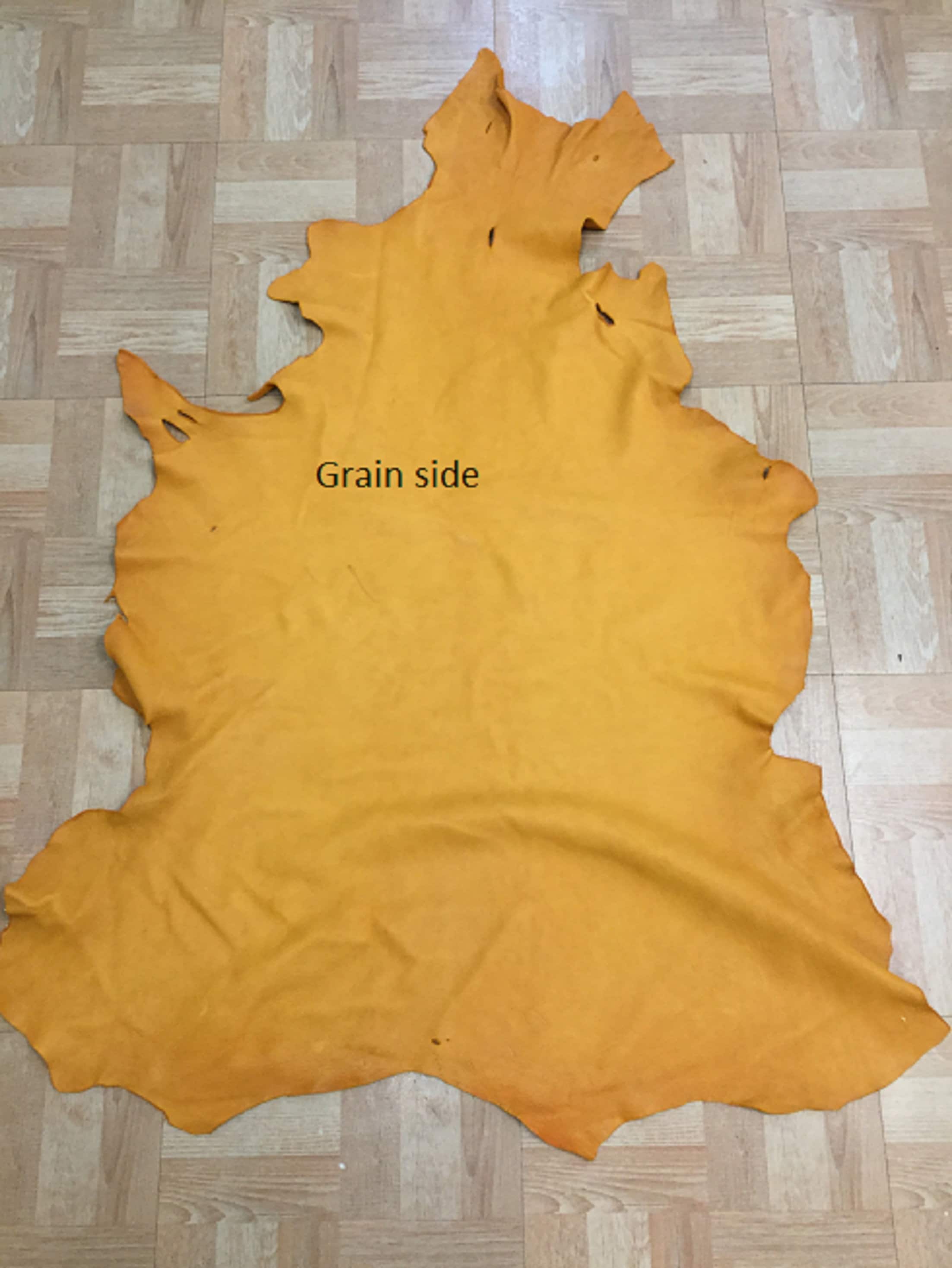 Leatherworking Tanned Deerskin Deer Leather Craft Regalia Costume