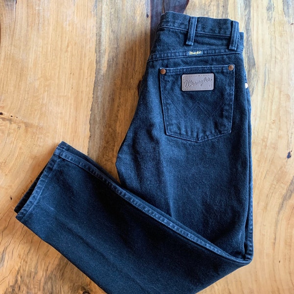 Vintage 90's Black Denim Wrangler Jeans