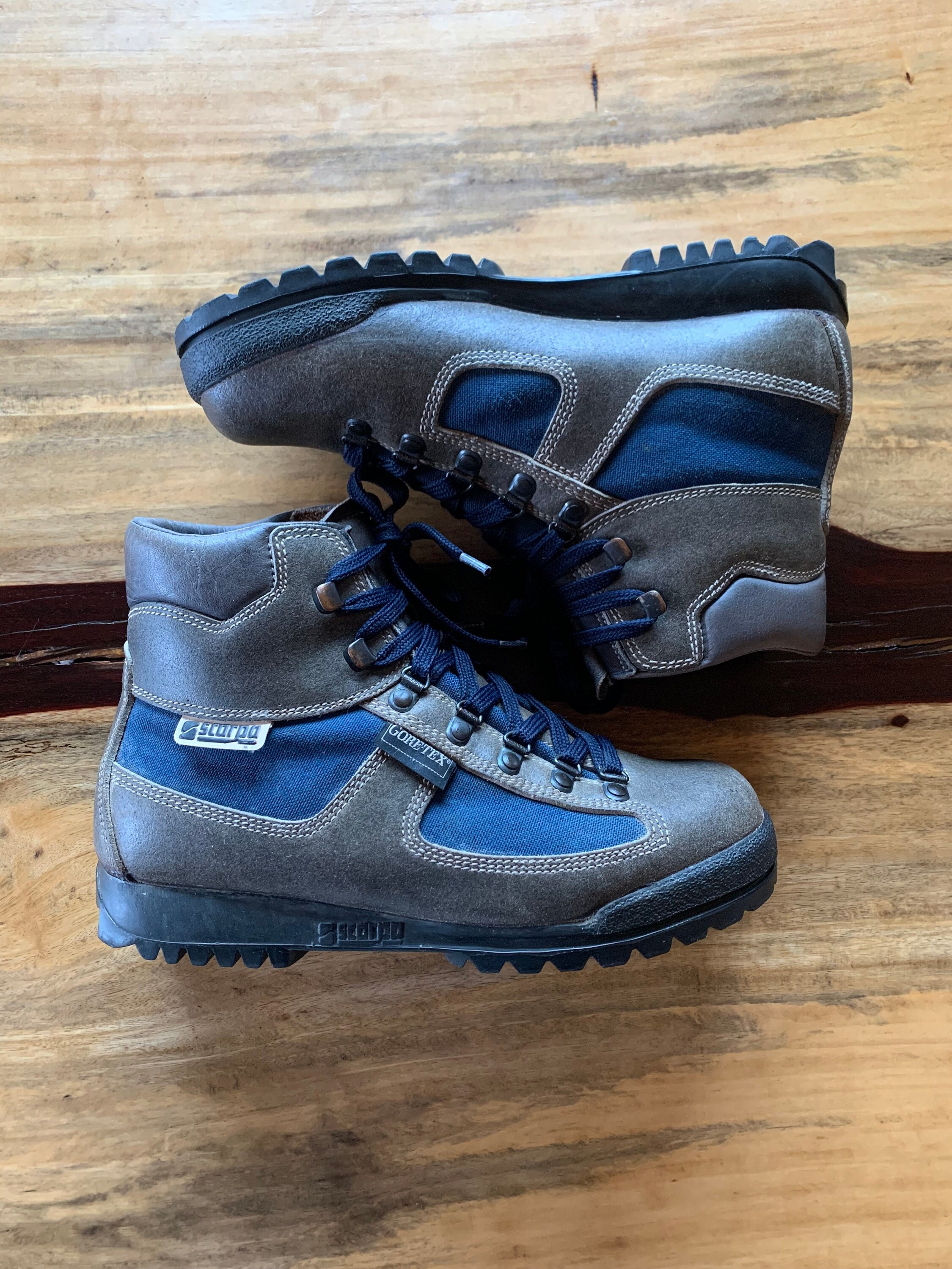 Vintage Scarpa Gore-tex Hiking Boots - Etsy Vintage Scarpa Gore-tex Hiking Boots - Etsy