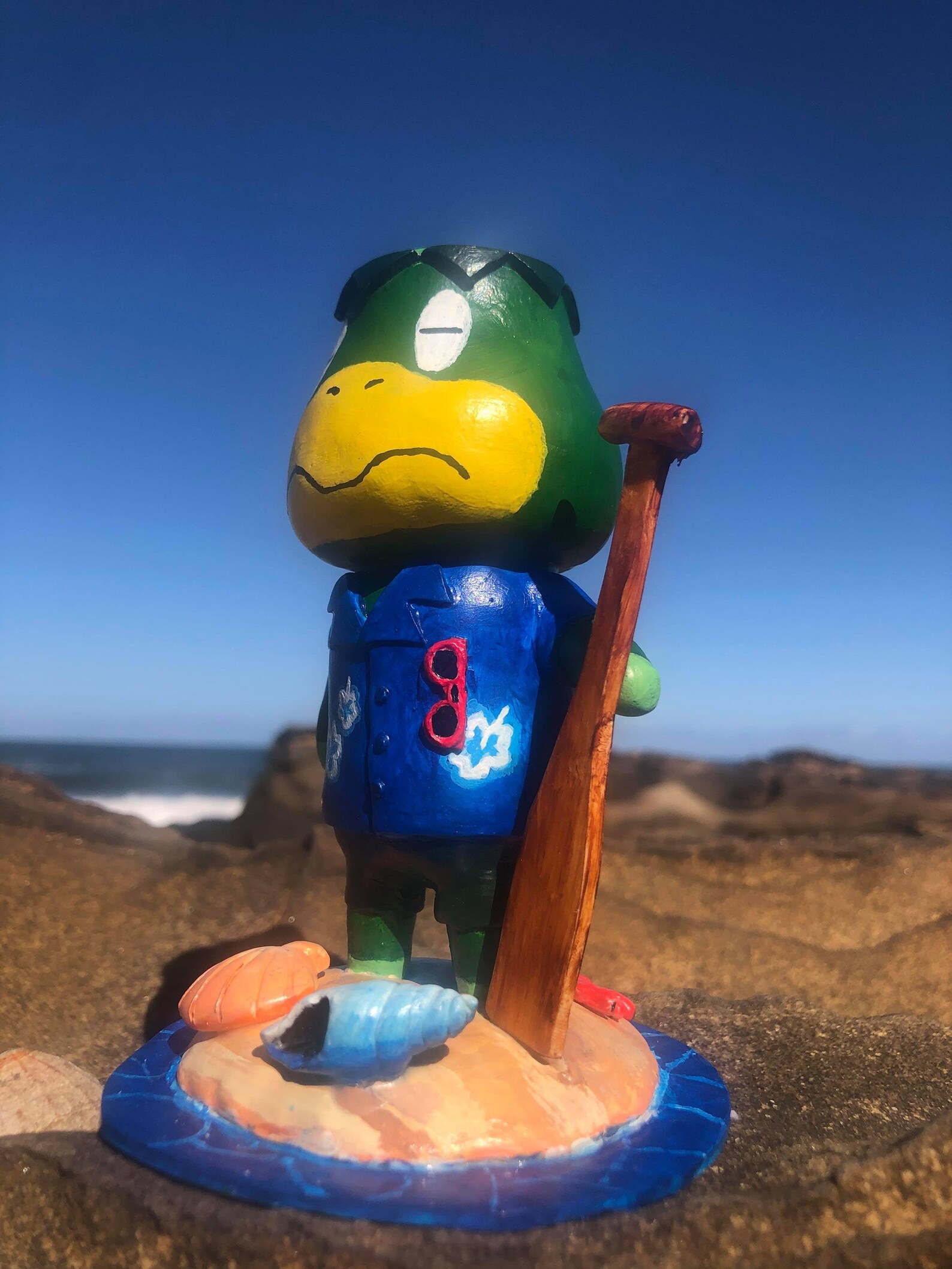 clay animal crossing figures