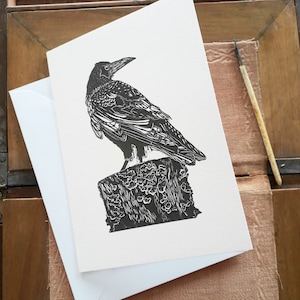 Rook  greetings card