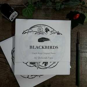 Blackbirds 4 Card Collection