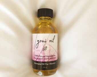 Yoni massage oil