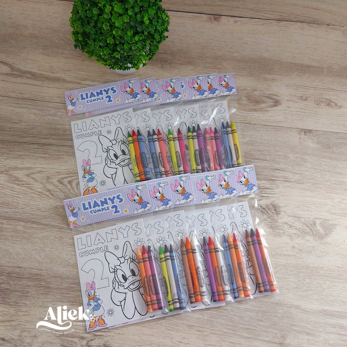 Daisy Duck Coloring Book Pack Daisy Duck Coloring Pages Etsy