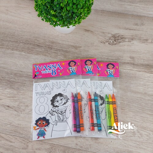 Encanto Coloring Book Encanto Coloring Pages Encanto Party - Etsy