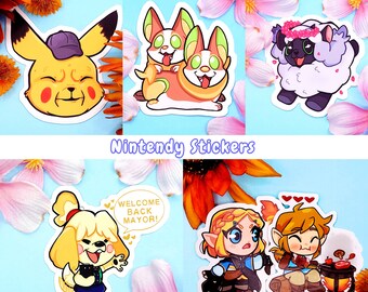 INTL Only Nintendy Stickers