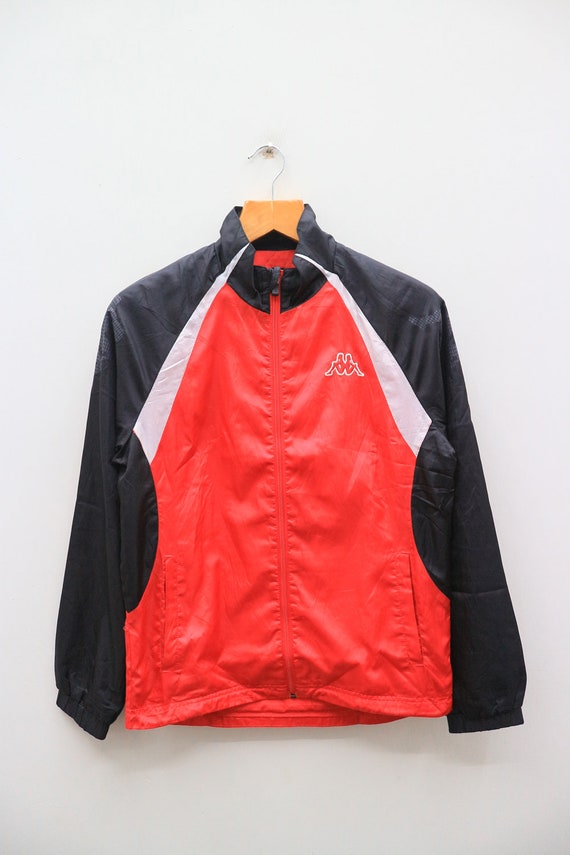 kappa windbreaker red