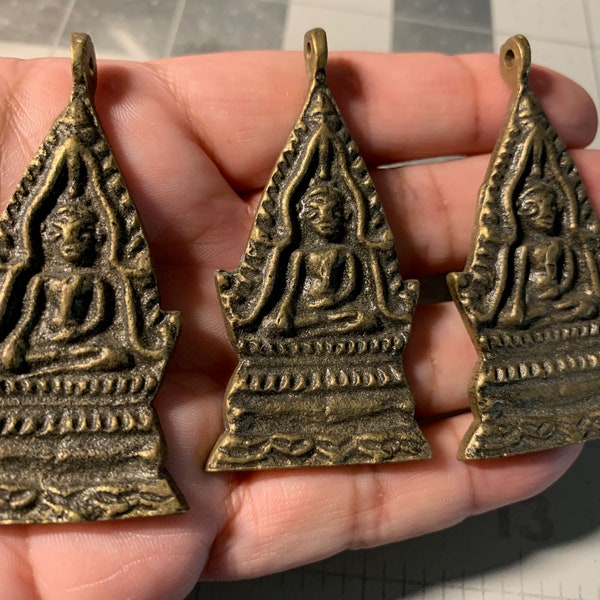 Bronze Buddha pendants Made in India USA seller