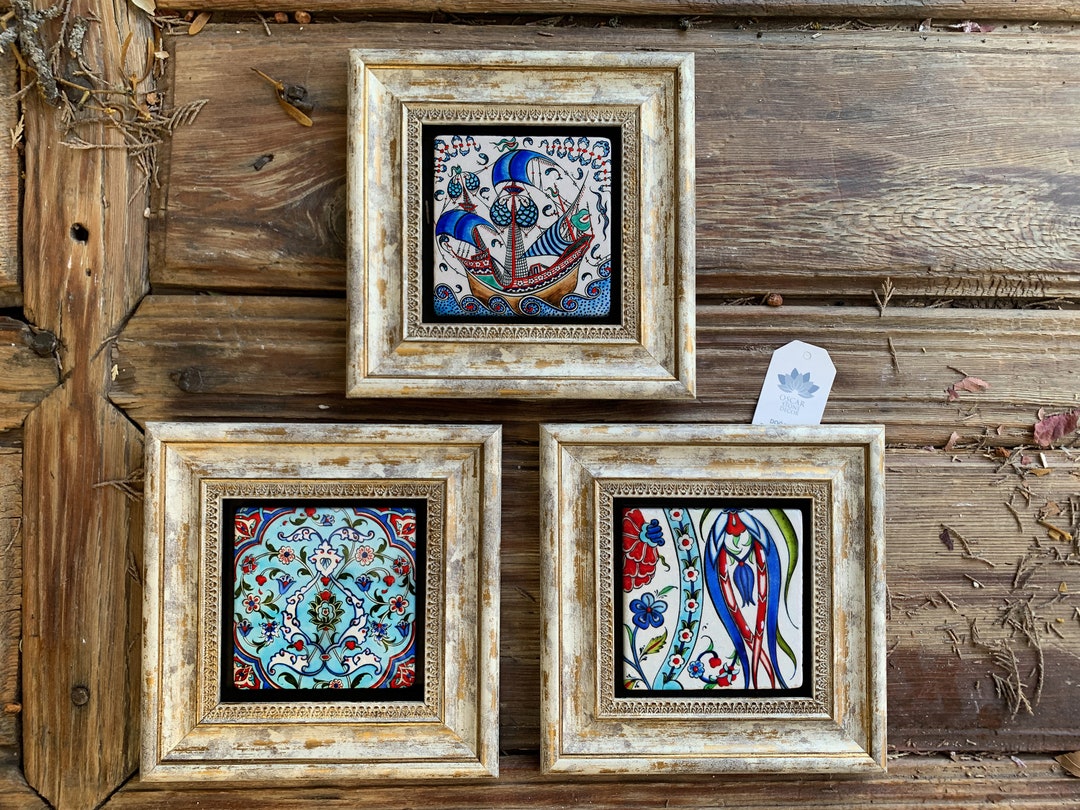 Hangable Frame Tumbled Frame Handmade Frame Wall Frame Etsy