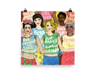 arte de la igualdad, arte de la marcha de las mujeres, arte del feminismo, arte del tiempo, impresión de arte feminismo, cartel de feminismo, cartel político, feminismo printtext