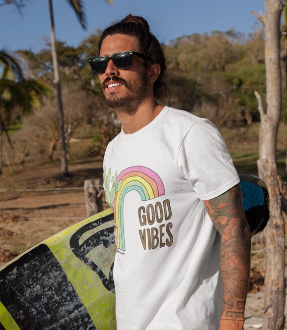 rainbow shirt for him, good vibes shirt, cactus shirt, vegan t shirt, pride shirt, gay pride shirt, plant lady shirttext