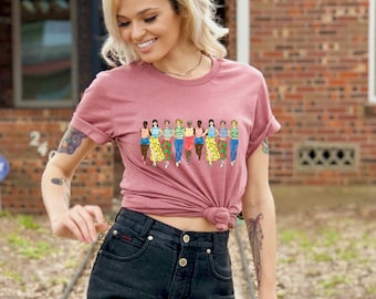 フェミニストTシャツ、フェミニストグラフィックTシャツ、フェミニストギフト、ガールパワー、未来は女性、フェミニストギフト、ミートゥーシャツ、フェミニズム、ギフト