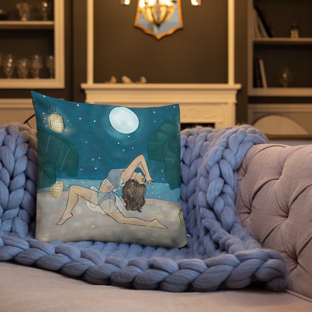 Yoga Pillow Yoga Studio Pillow Hipster Pillow Best Throw Etsy