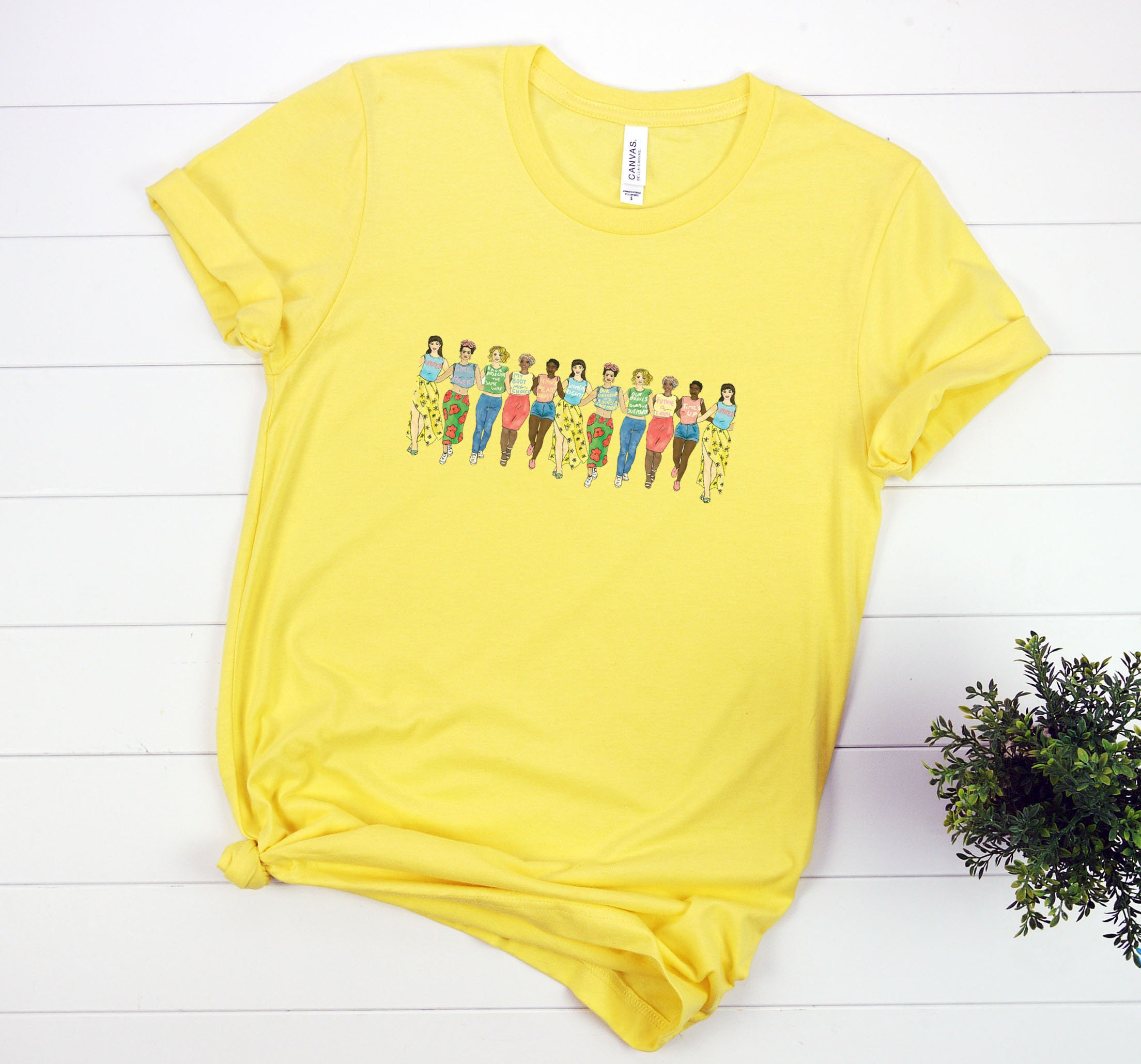 Feminist tshirt feminist apparel girl power tee girl power Etsy