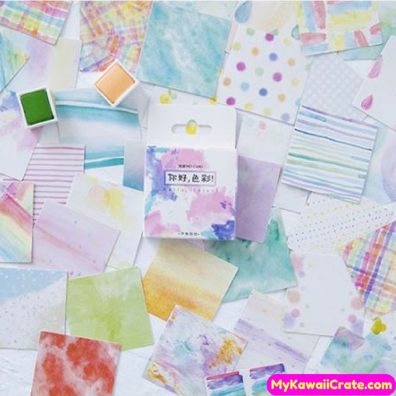 Japanese Good Day Decorative Stickers 45 Pc Pk DIY Scrapbooking Planner Sticker
