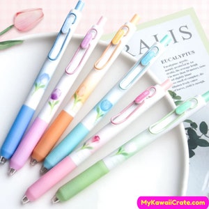 Kawaii Happy Cat Tails Retractable Gel Pens, Cute Cat Gel Pen Set –  MyKawaiiCrate