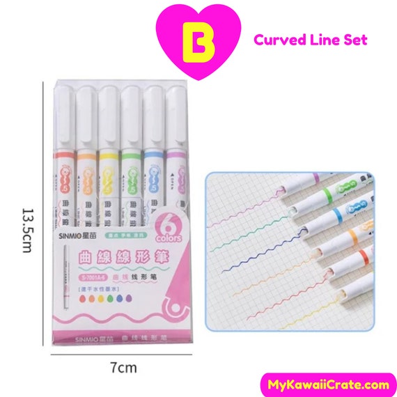 Stamp Markers 10 pcs