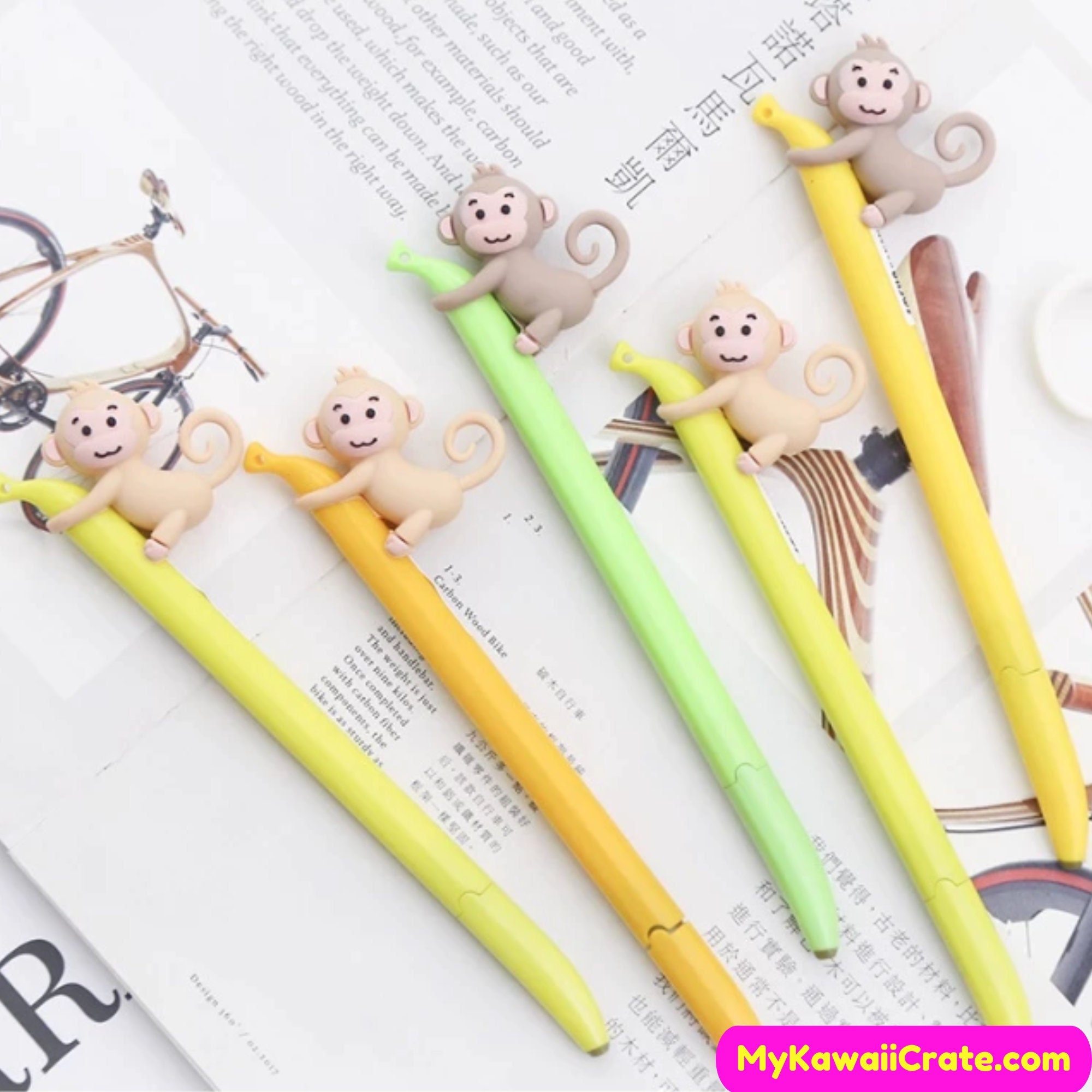 Wholesale Kawaii Carbon Kawaii Gel Pens Set 0.5mm Tip, Ideal For