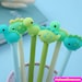 Kawaii Baby Dinosaur Gel Pens Set ~ Cute Pens, Dinosaur Pen, Animal Stationery, Kids Pen School Supplies, Fun Writing Supplies, Student Gift 