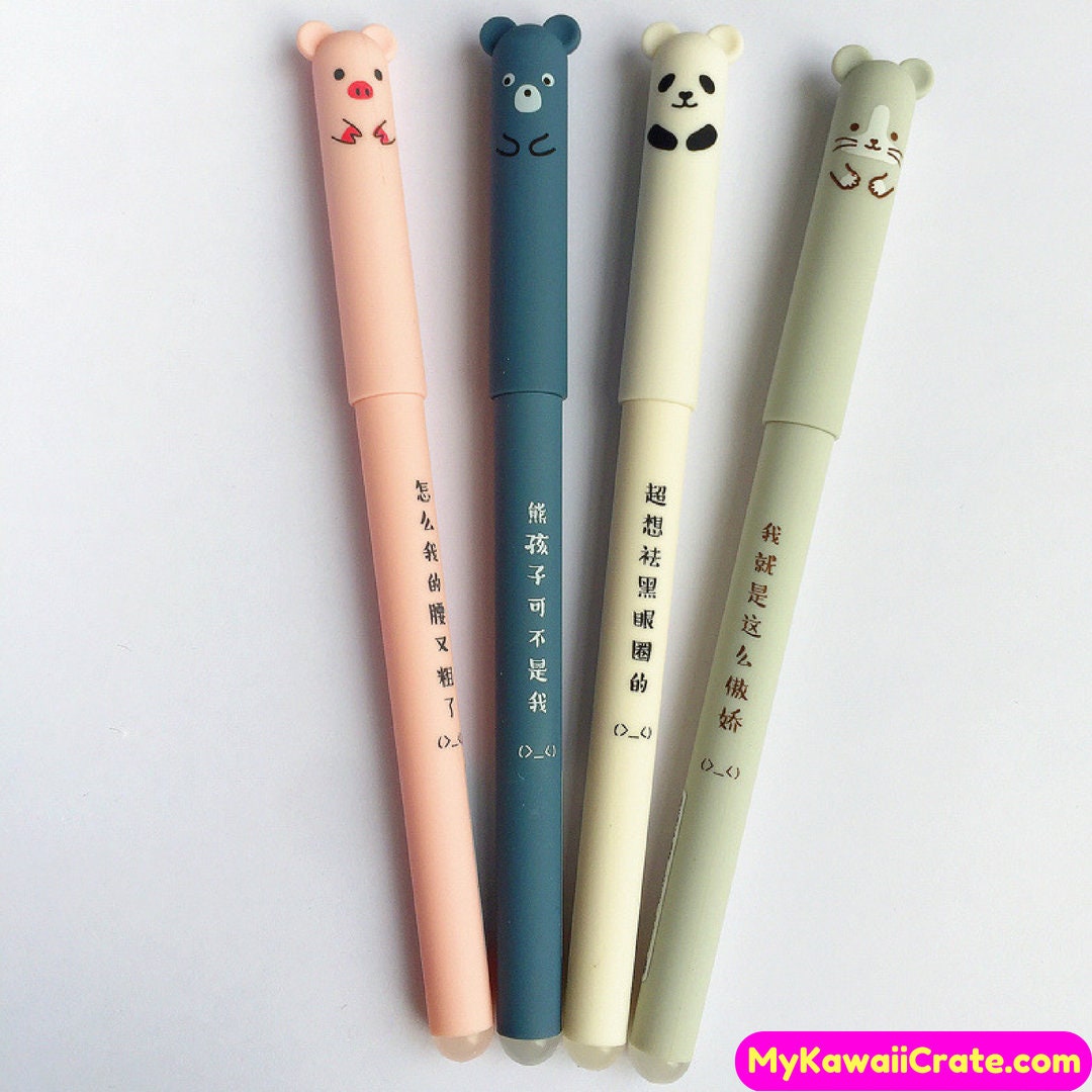 10 Pcs Funny Pet Pen Funny Dog Pens Cat Lovers Pen Gift for Women Men Funny  Black Ink 0.5 mm Dog Cat Lovers Pens with Funny Phrase for School Office