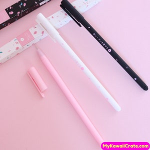 Romantic Japanese Sakura Flower Gel Pen Cute Pen Set, Cherry Blossom Pen, Planner Accessories, Floral Pens, Flower Pens, Japan Stationery image 4