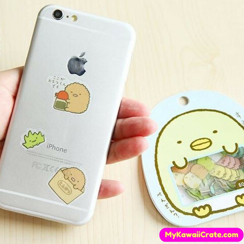 Funny Japanese Cartoon Stickers 50 Pc Pk Kawaii Stickers Etsy