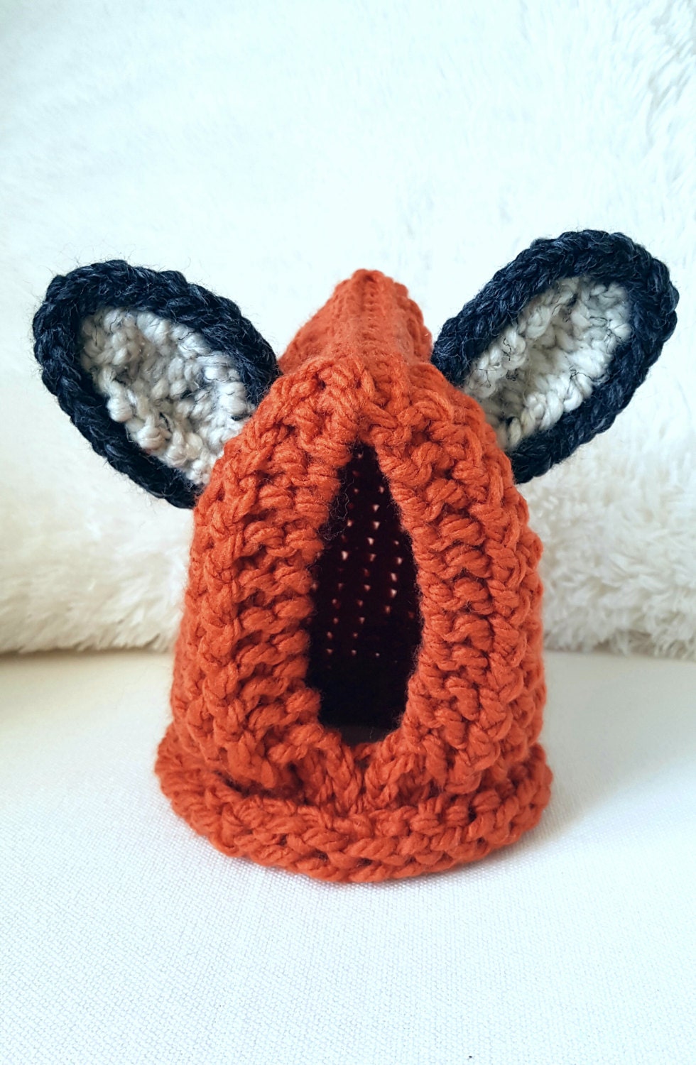 Fox Hood - Etsy