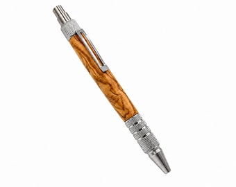 Click ballpoint pen olive wood