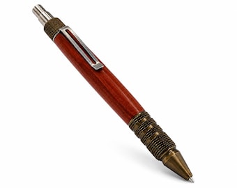 Cocobolo click ballpoint pen