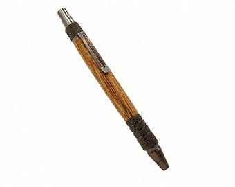 Click ballpoint pen, marble wood