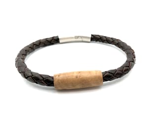 Cinturino in pelle marrone m Jacob