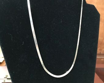 Marked Sterling 16 inch Chain