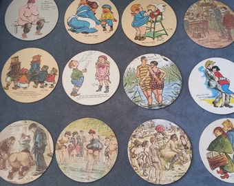 Heinrich Zille (German) Coaster Set